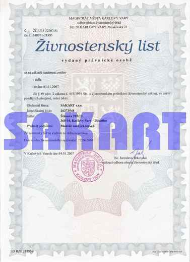 Dokumenty firmy